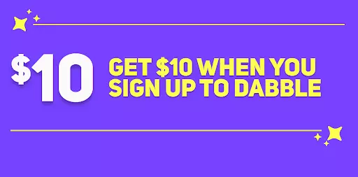 dabble review sign up promo