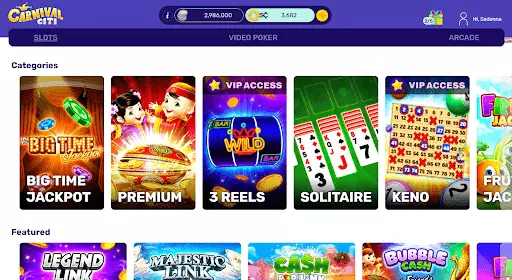 carnival citi review slot library